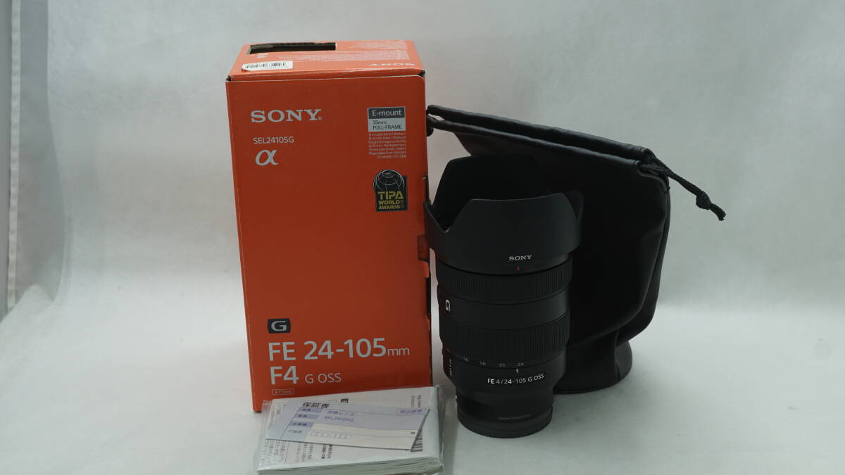 【美品】SONY SEL24105G FE24-105 F4G OSS フルサイズ対応 ミラーレス一眼用ズームレンズの画像2