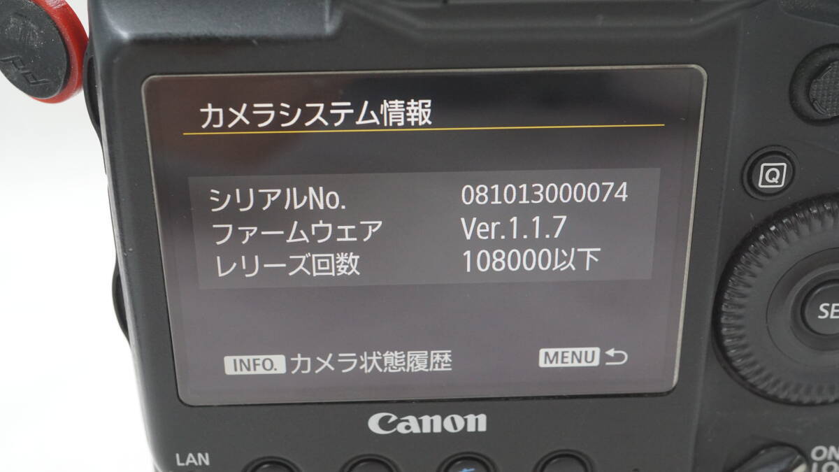 【108000ショット以下】Canon EOS-1D X Mark II フルサイズ一眼レフカメラ_画像8