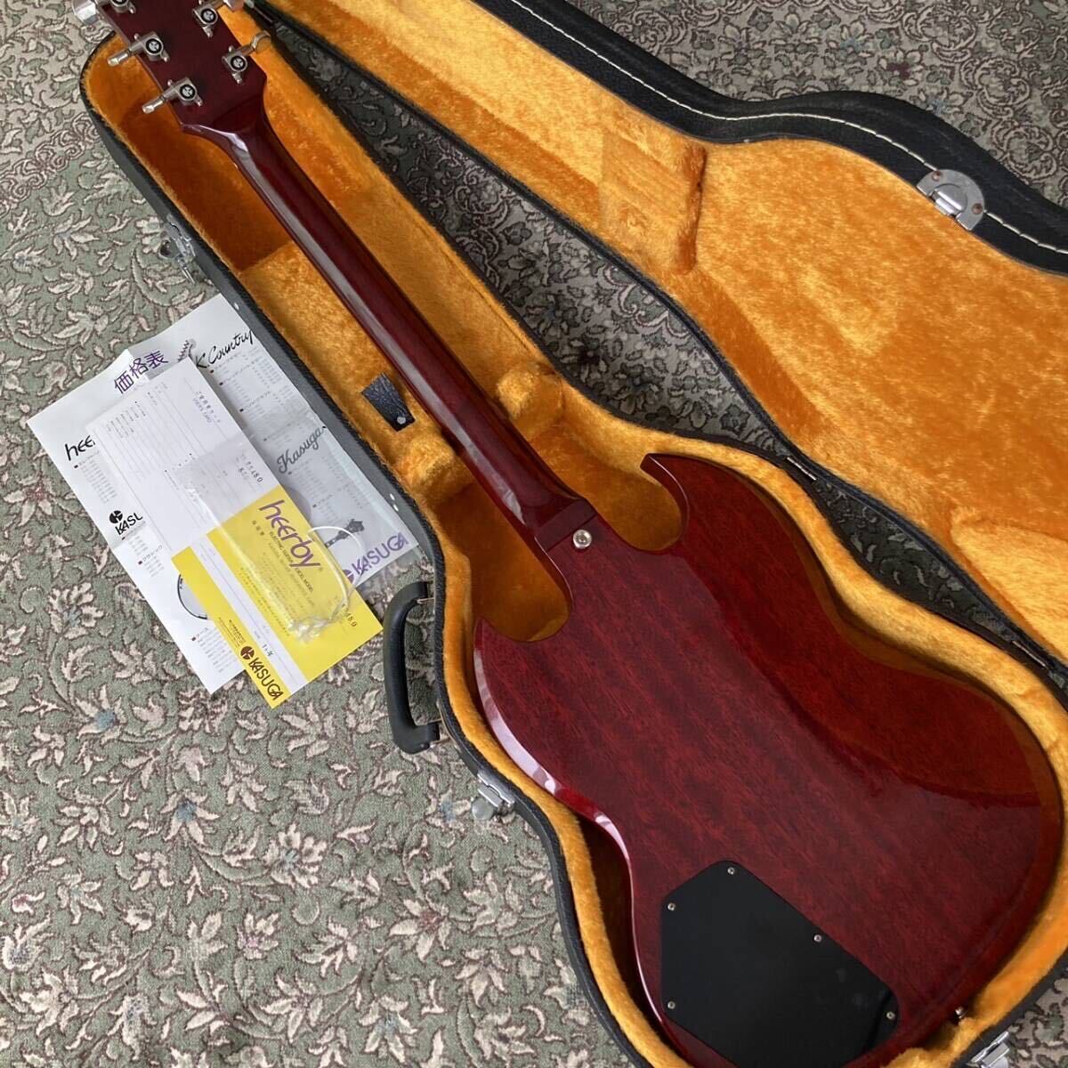 Heerby ハービー SG-480 春日楽器 ジャパンビンテージ ジャパビン 1976年製 （Navigator、Gibson)の画像2