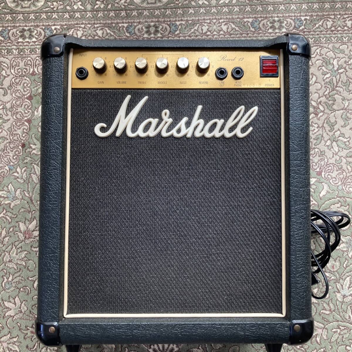 Marshall Reverb 12 Model 5205 動作品 リトル JCM800 として有名な Lead 12 のリバーブ付モデルの画像1