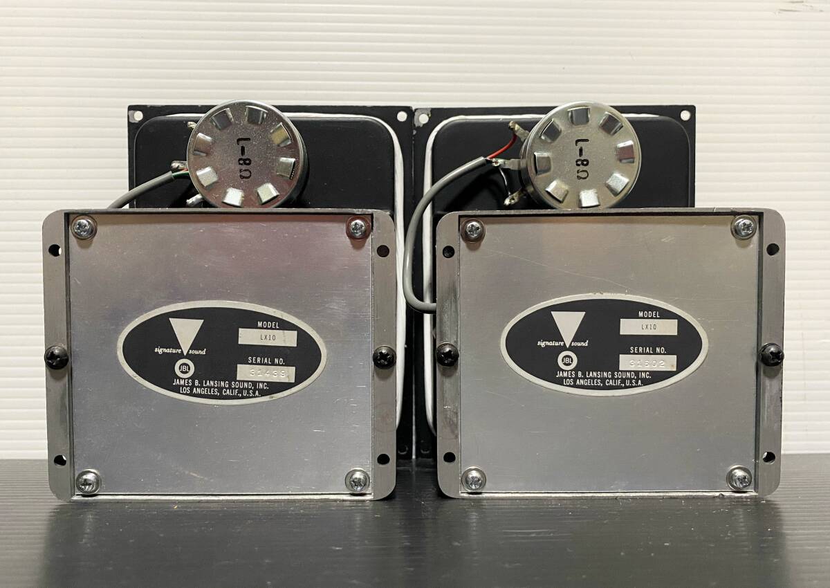 Bibian 比比昂- Vintage JBL LX10 8Ω ネットワークレストア済み Bibian 比比昂- Vintage JBL LX10 8Ω ネットワークレストア済み