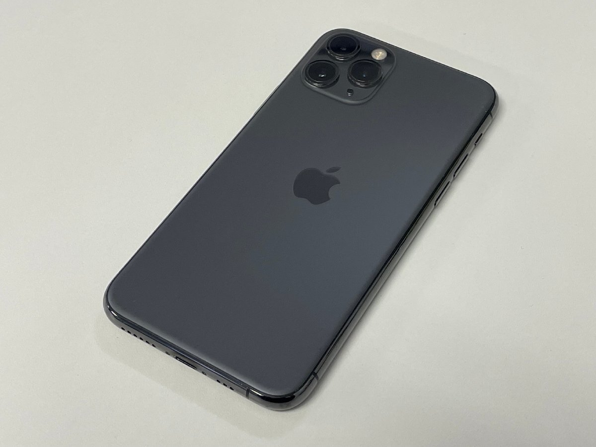 au iPhone 11 Pro 64GB MWC22J/A A2215 スペースグレイ SIMロック解除済_画像2