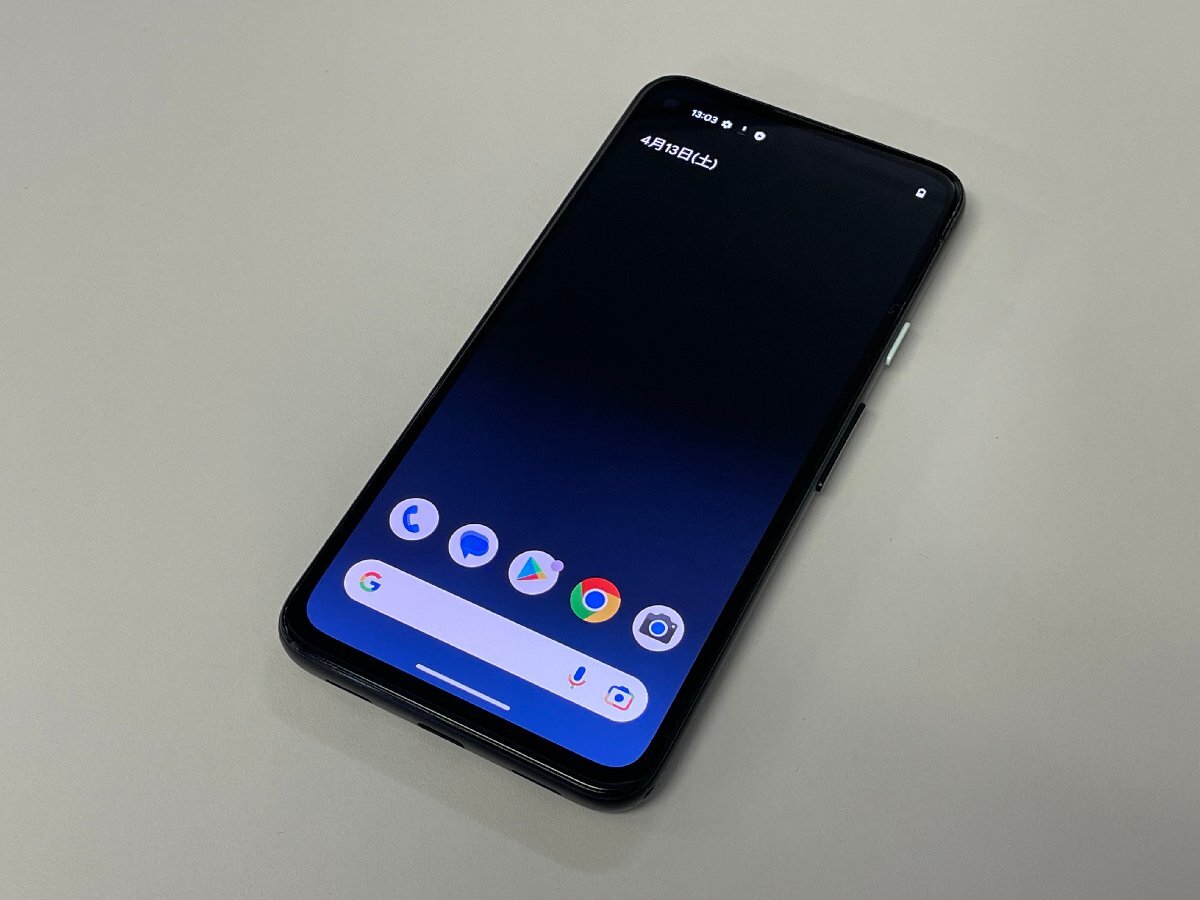 softbank Google Pixel 4a Just Black SIMロック解除済の画像1