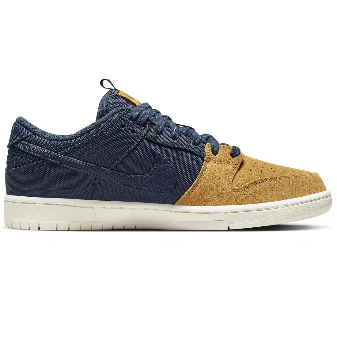 ☆NIKE SB DUNK LOW PRO PRM 紺/黄土 27.5cm ナイキ エスビイ ダンク ロウ プロ プレミアム DX6775-400_画像2