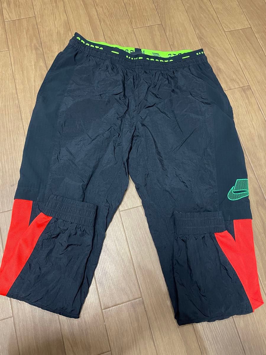 NIKE ナイキ セットアップ シャカシャカ 上下 ブラック 蛍光 NIKE ナイキ セットアップ シャカシャカ 上下 ブラック 蛍光
