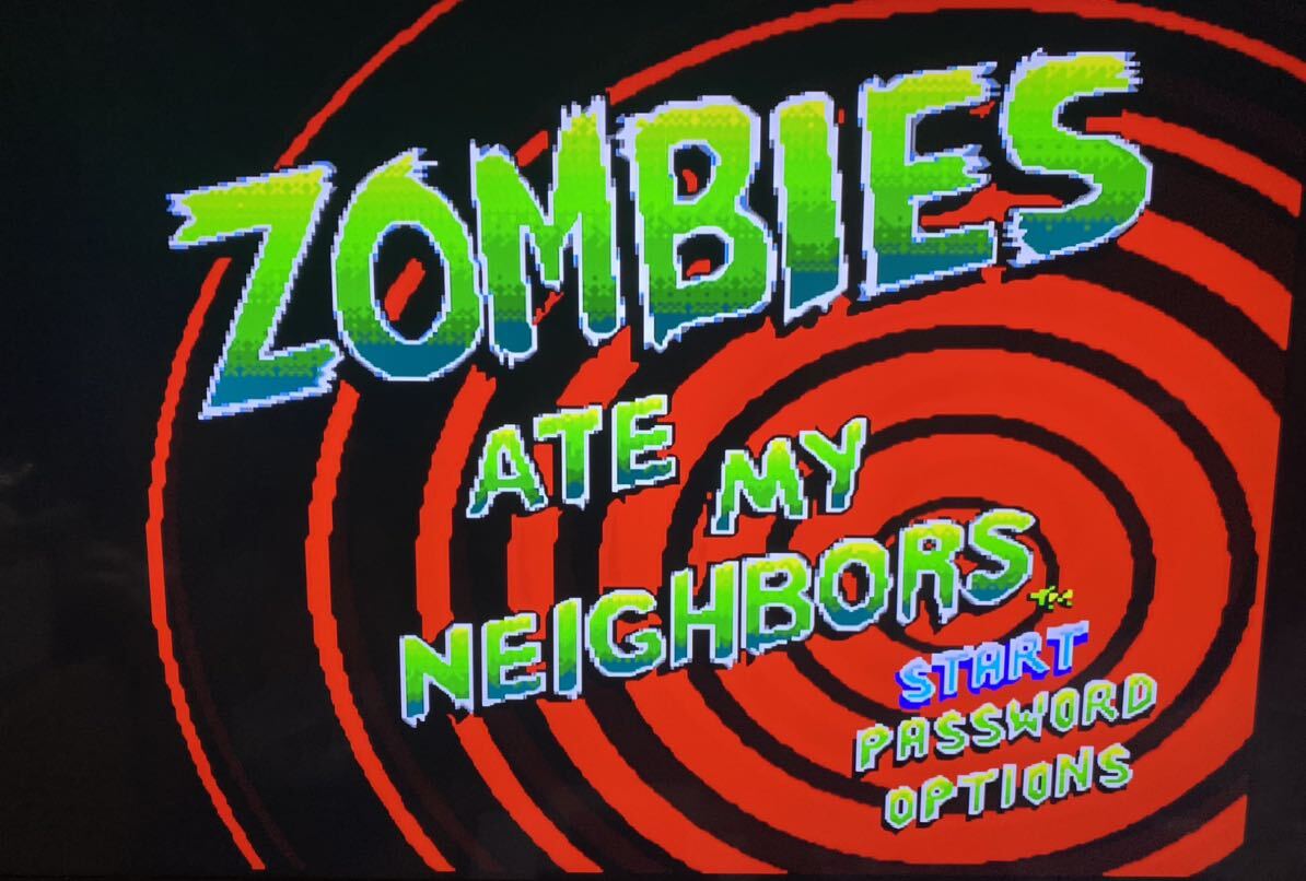 Genesis Zombies Ate My Neighbors 箱説なし カセットのみ 国内未発売 検 : ジェネシス メガドライブ MD 北米版の画像2