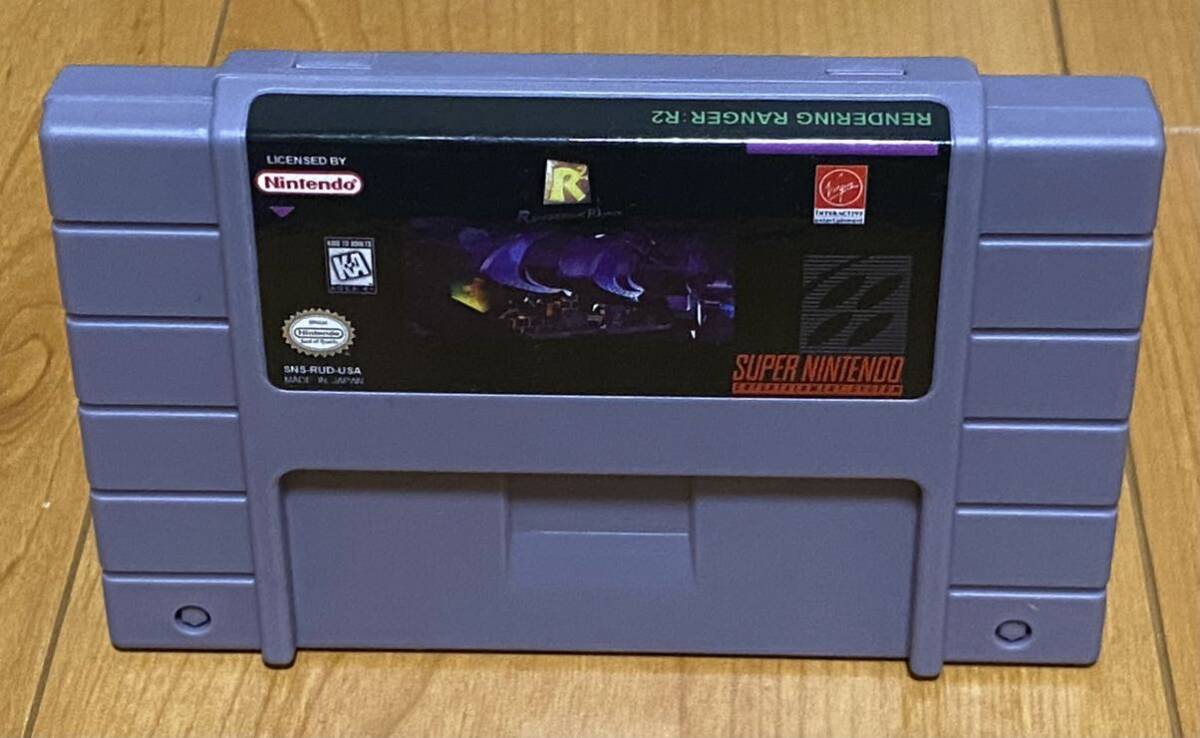 SNES Rendering Ranger R2 [海外版 レンダリング・レンジャー R2] 箱説なし カセットのみ 検 : SFC スーパーファミコン 北米版_画像1