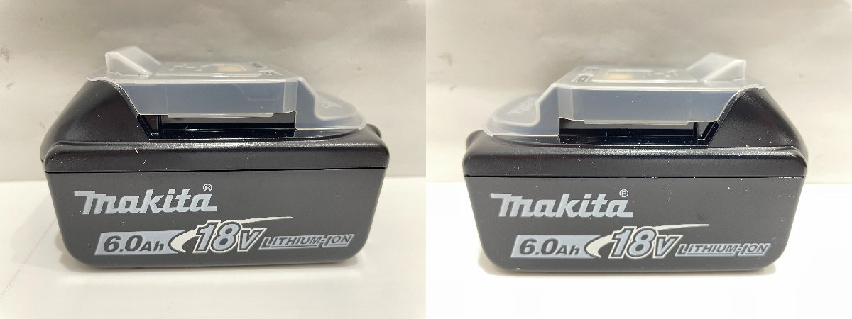 ★【中古】makita マキタ 充電式クリーナー CL281FD 【未使用保管品】 BL1860B 18V 6.0Ah★003711の画像8