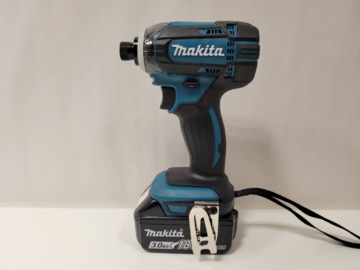 ★【未使用保管品】 makita マキタ インパクトドライバ TD149DRFX 18V バッテリー２個 付属品有★003912の画像3