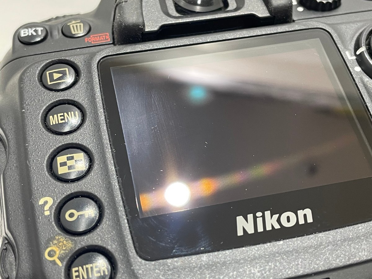 ★Nikon ニコン デジタル一眼レフカメラ D200 ボディのみ ブラック 動作未確認 ジャンク★003976の画像9