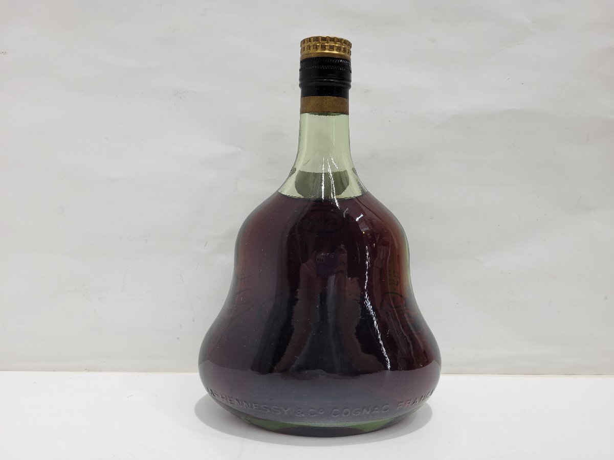 ▼Hennessy JASヘネシー エクストラ グリーンボトル 金キャップ ７００ｍｌ コニャック 古酒▼L000502の画像2