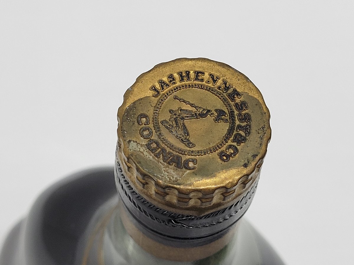 ▼Hennessy JASヘネシー エクストラ グリーンボトル 金キャップ ７００ｍｌ コニャック 古酒▼L000502の画像5