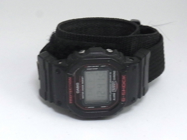 カシオ　G-SHOCK　PROTECTION　アラームクロノ　デジタル　DW-5600E　　６７_画像7