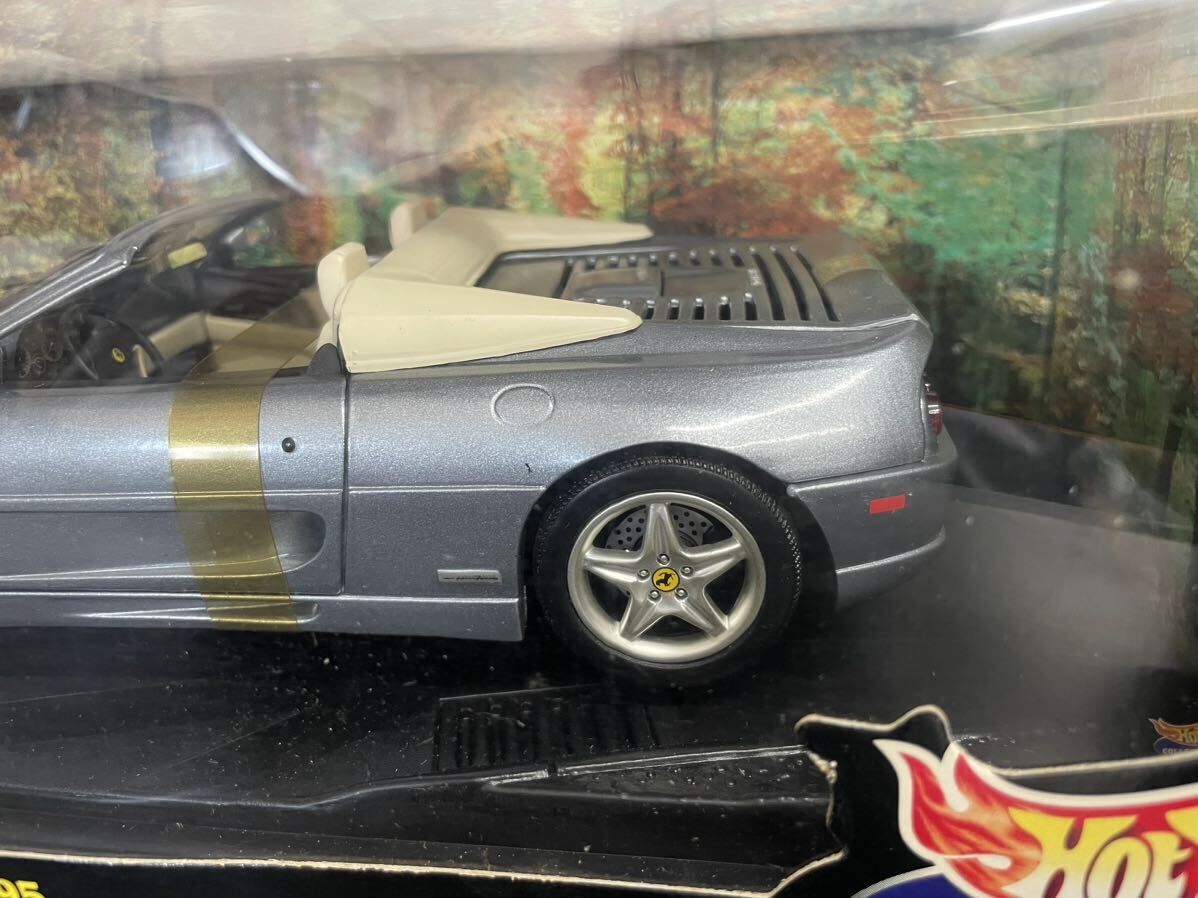 京商　ミニカー 1/18 Ferrari F355 SPIDER 1995 シルバー_画像4