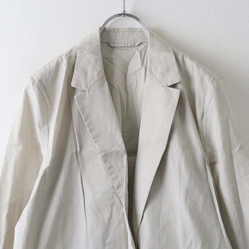 MARGARET HOWELL Margaret Howell хлопок tailored jacket 2/ светло-серый [2400012339736]