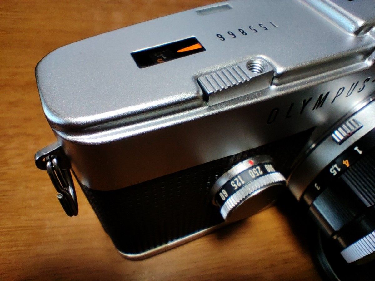 OLYMPUS オリンパス PEN-FT F.Zuiko Auto-S 38mm F1.8付 ハーフサイズカメラ 〈現状お渡し品〉