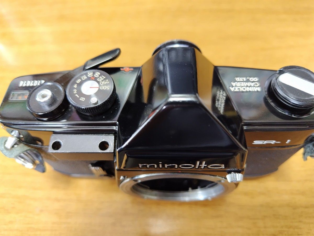 希少品】minolta ミノルタ SR-1 ブラック ボディ SR-METER-2 希少品】minolta ミノルタ SR-1 ブラック ボディ SR-METER-2