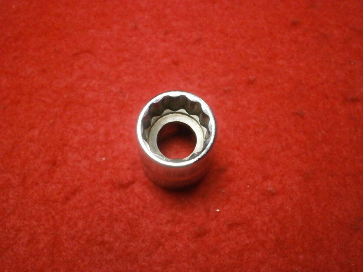 スナップオン Snap-on シャローソケット 12mm FM12 差込3/8sq (9.5mm) ショートソケット 12ポイントの画像2