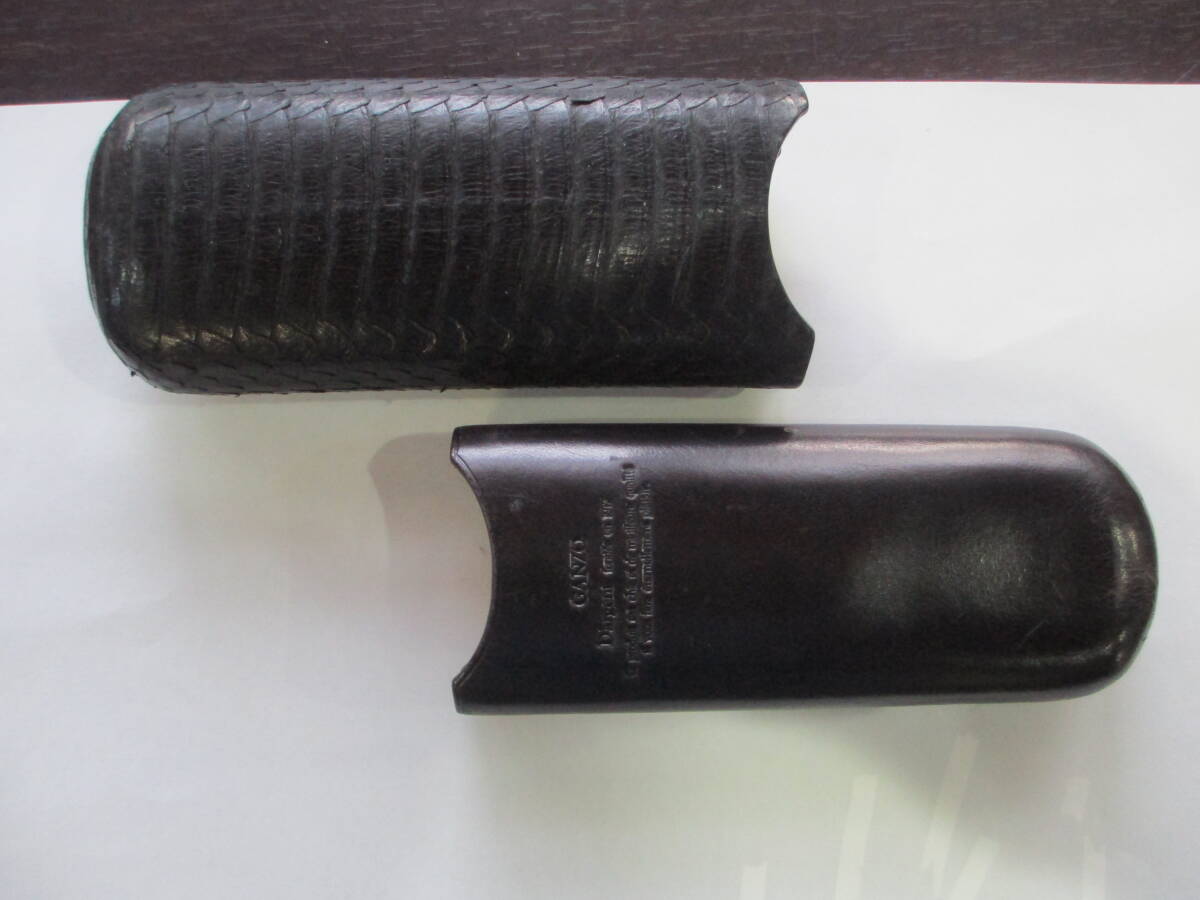 [ GANZO ( gun zo)WaterSnake MAESTRO(ma Est ro water Sune -k) glasses case ] secondhand goods 