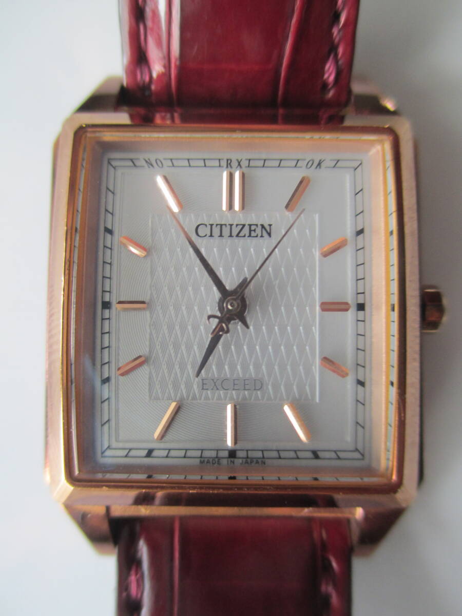 『　シチズン エクシード　（CITIZEN　EXCEED）　電波ソーラー 腕時計 H030-T019307　』　中古　稼働品　_画像1