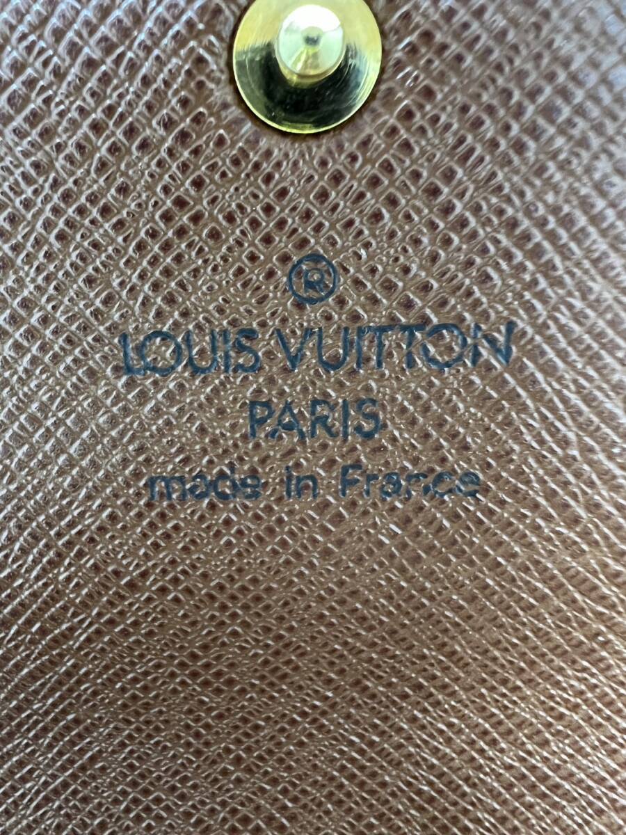 【美品 未使用】 LOUIS VUITTON ルイヴィトン M61734 モノグラム ポルトフォイユ サラ 二つ折り 長財布 ウォレット ブラウン 箱付きの画像8