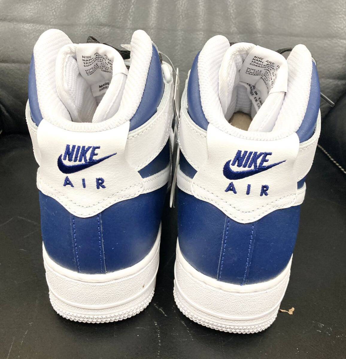 【未使用】NIKE /ナイキ /AIR FORCE 1 /HIGH 07 /LV8/ EMB_エアフォース /1 ハイ /07 /LV8 /EMB/26cm/BL/白青_画像4