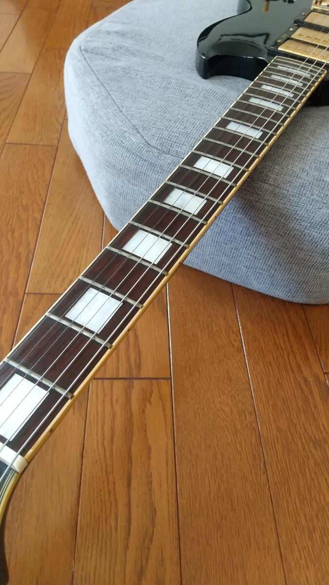 Burny RSG-70 ダイヤモンドインレイ SG custom ジャパンヴィンテージ 80年代の画像6