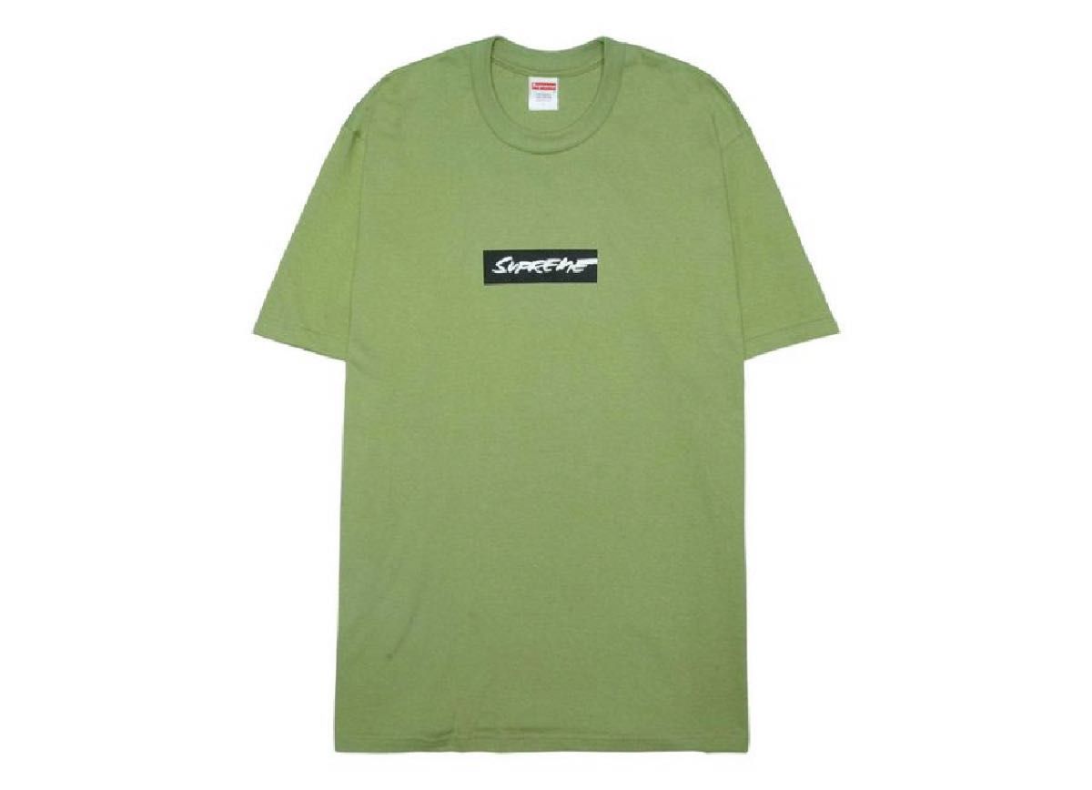 Supreme Futura Box Logo Tee L シュプリーム フューチュラ ボックス ロゴ Tシャツ L モスグリーン