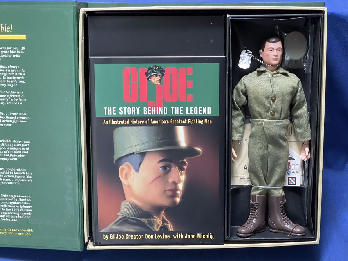 GI Joe GI JOE Masterpiece Edition Vol.1[ GI Joe action солдат ( белый человек .) ] милитари фигурка 1964 GI JOE & DELUXBOOK