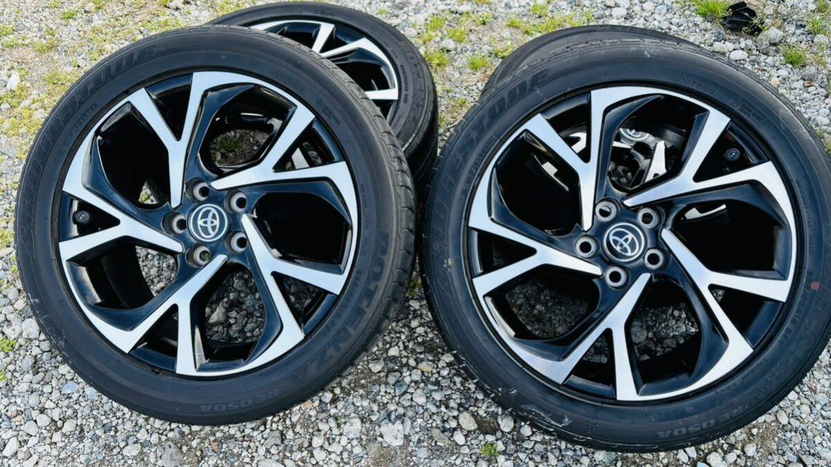 トヨタ純正、CHR アルミホイール、4本セット18センチ225/50R18,TOYOTA CHR_画像8