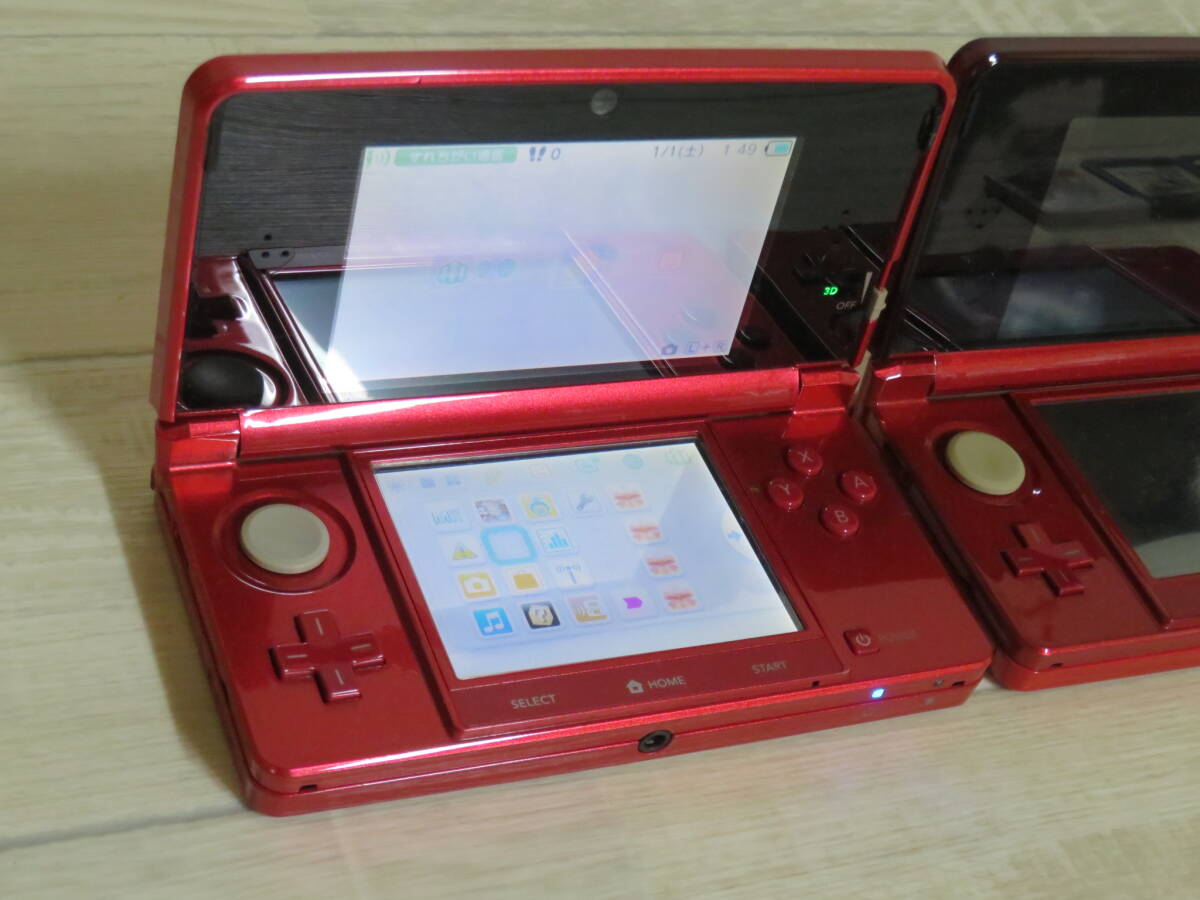 Nintendo 3DSLL 3DS CTR-001×2台 / DSi TWL-001×1台 / DS Lite USG-001×1台 / 計4台 + ソフト×3本 まとめ売り 追加画像有り