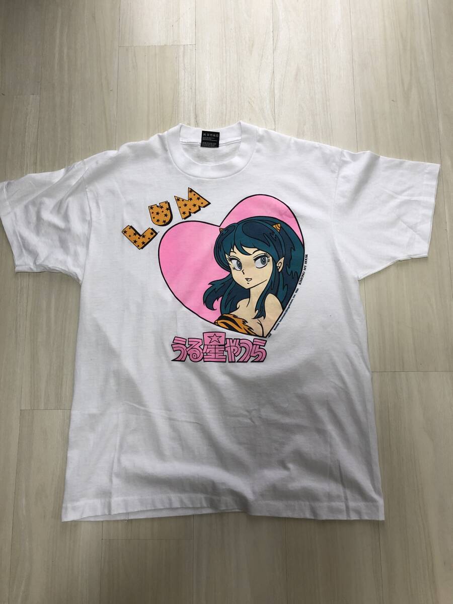 超激レア L 80s 90s うる星やつら ラム Tシャツ 当時物 L )検 vintage エヴァ アキラ ナルト ジブリ ルパン アニメ キャラ 映画 バンドの画像4