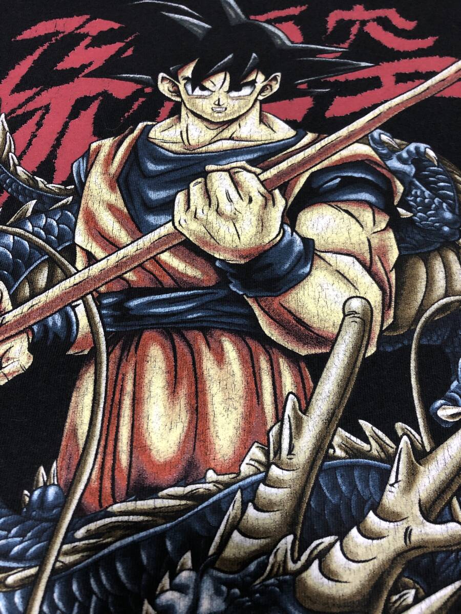 激レア 90s ドラゴンボール 孫悟空 Tシャツ XL )検 漫画 映画 アキラ 攻殻機動隊 ジブリ セーラームーン ナルト ヴィンテージ vintage _裏面