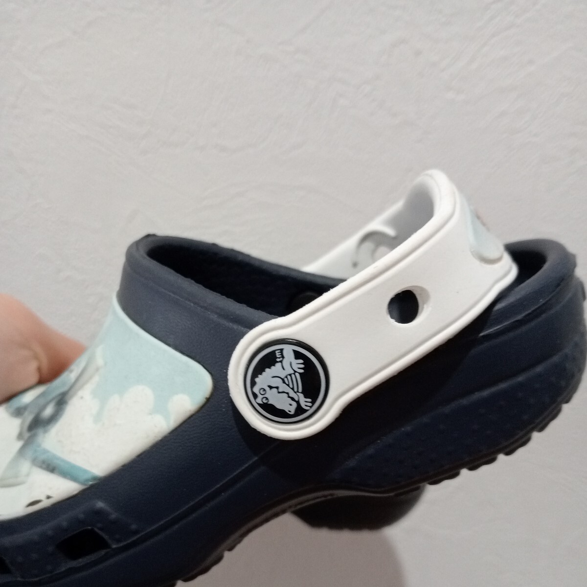  новый товар? не использовался Crocs Disney crocs обувь 15.5 ребенок сандалии 8C9 15 15.5cm сандалии есть перевод 