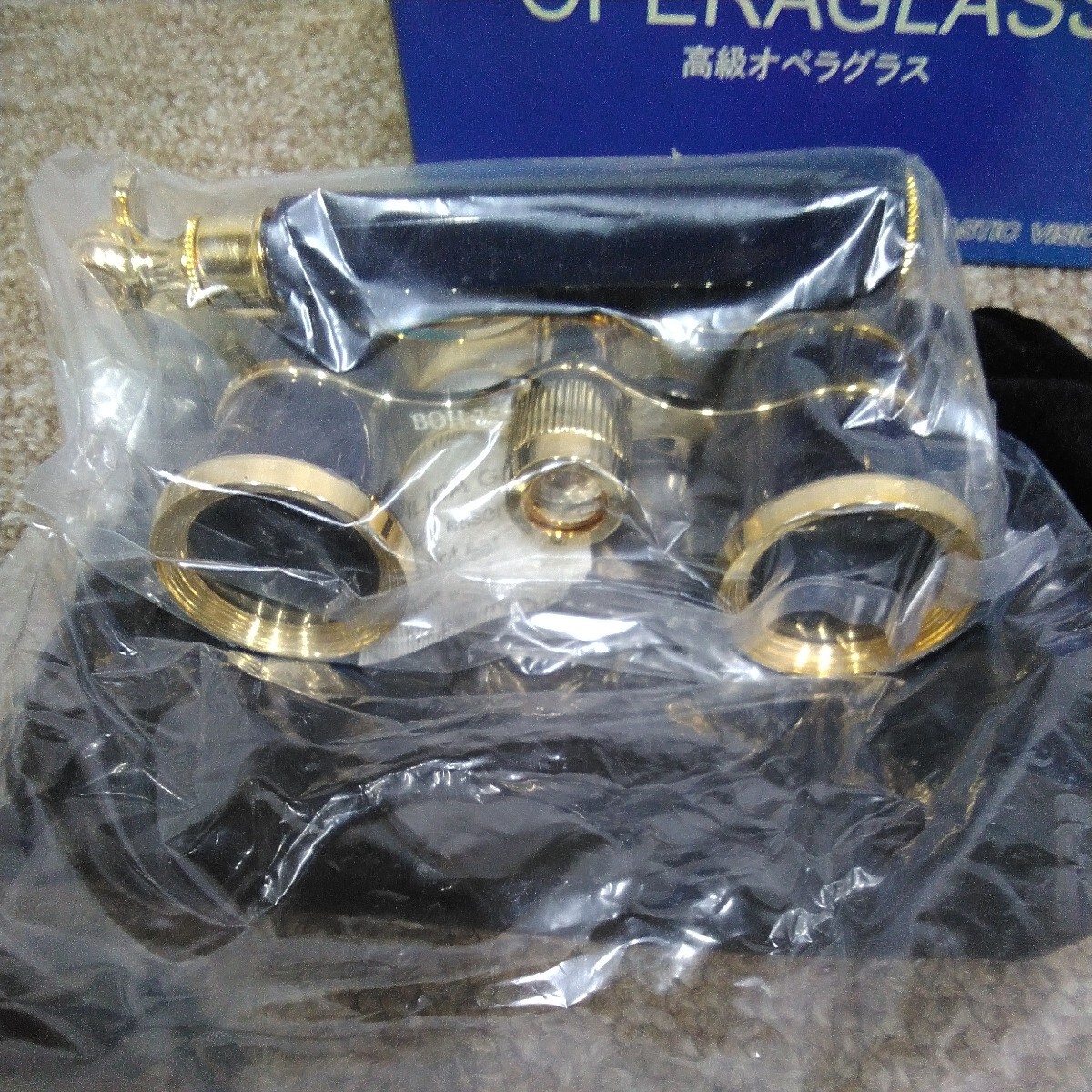 c3672 postage 520 jpy unused MIZAR high class opera glasses binoculars OPERA GLASS PROVIDES FANTASTIC VISION