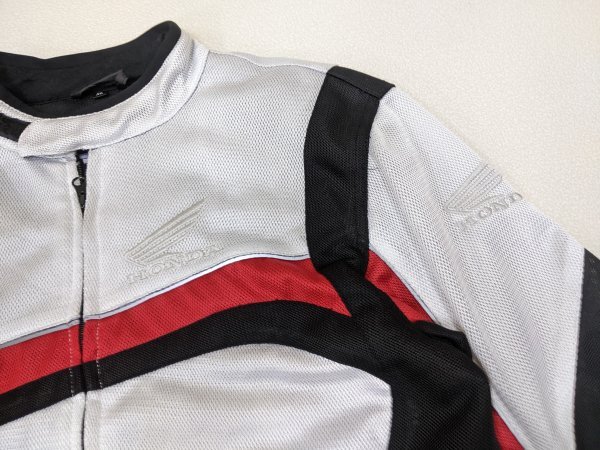 3.HONDA Honda Logo сетка гоночная куртка Rider's Biker блузон мотоцикл Y2K мужской XL белый чёрный красный y409