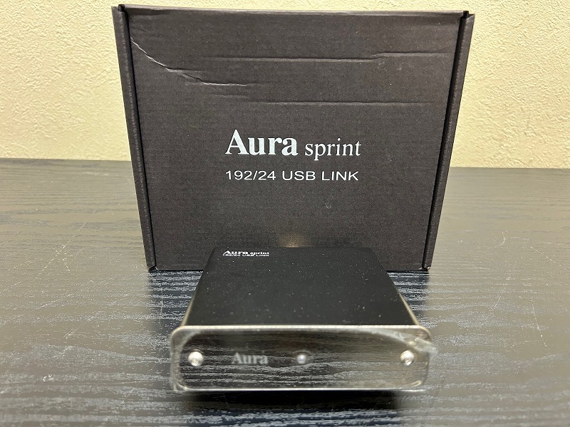 【美品】Aura sprint オーラ / USB DDコンバーター / 24bit/192KHz USB LINKの画像1