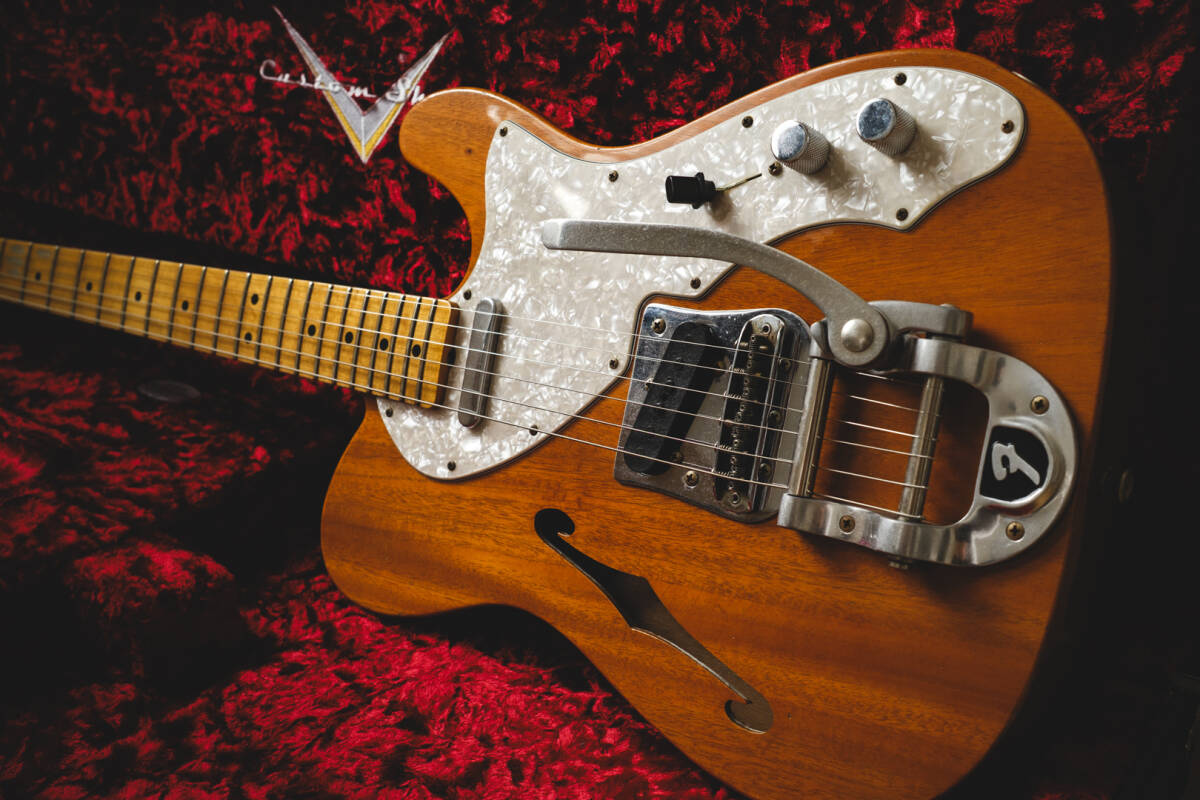 Fender Custom Shop 2022 Custom Collection 1968 Telecaster Thinline Journeyman Relic の画像2