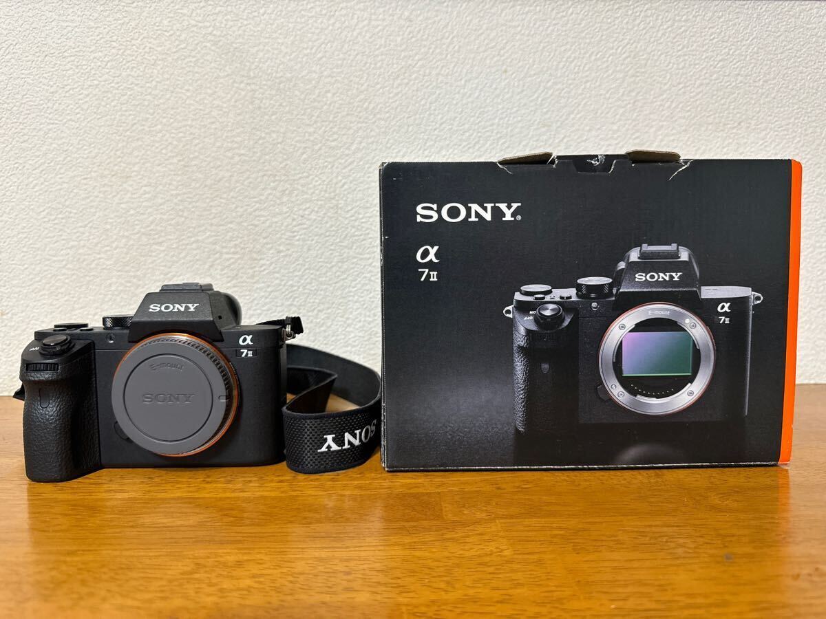 【美品】SONY ソニー ILCE-7M2 α7Ⅱ α7II ボディ 【ショット数200回以下】の画像1