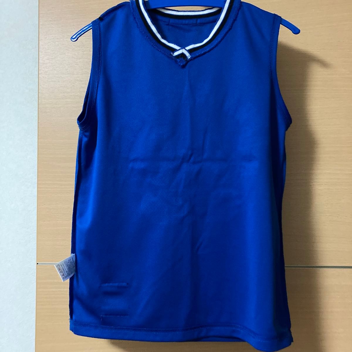 子供服  タンクトップ ノースリーブTシャツ  男児  140  ブルー   