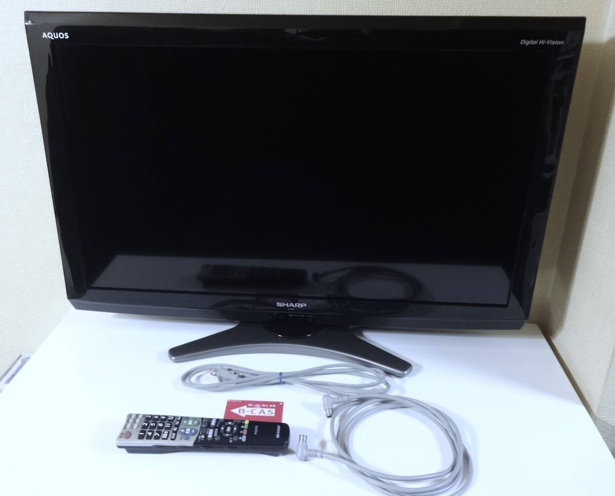 SHARP 32V型 液晶テレビ AQUOS LC-32E7 シャープ アクオス 純正 SHARP 32V型 液晶テレビ AQUOS LC-32E7 シャープ アクオス 純正
