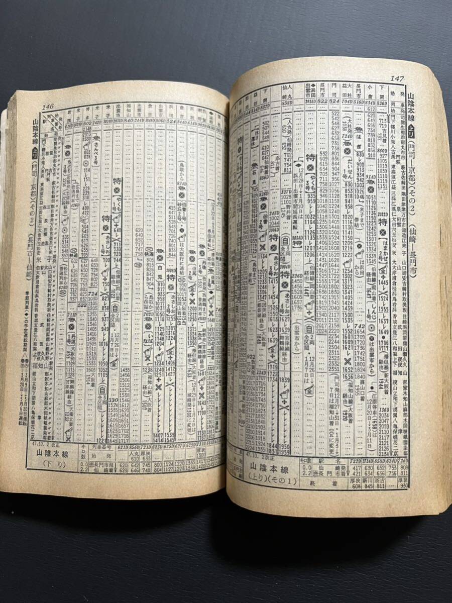 時刻表　交通公社の時刻表 1972年12月号_画像7