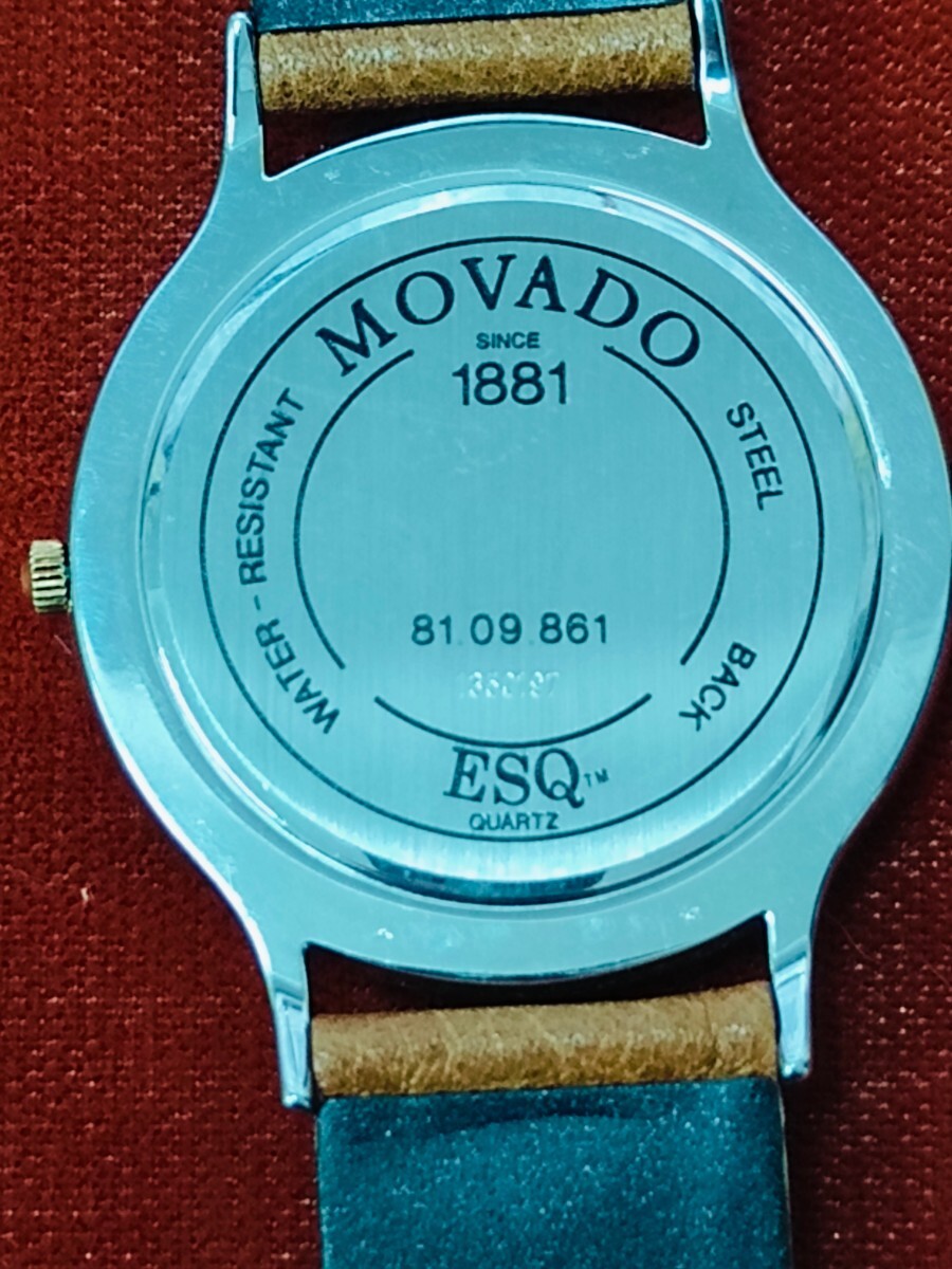 MOVADO/モバードメンズ腕時計/ クォーツ_画像2