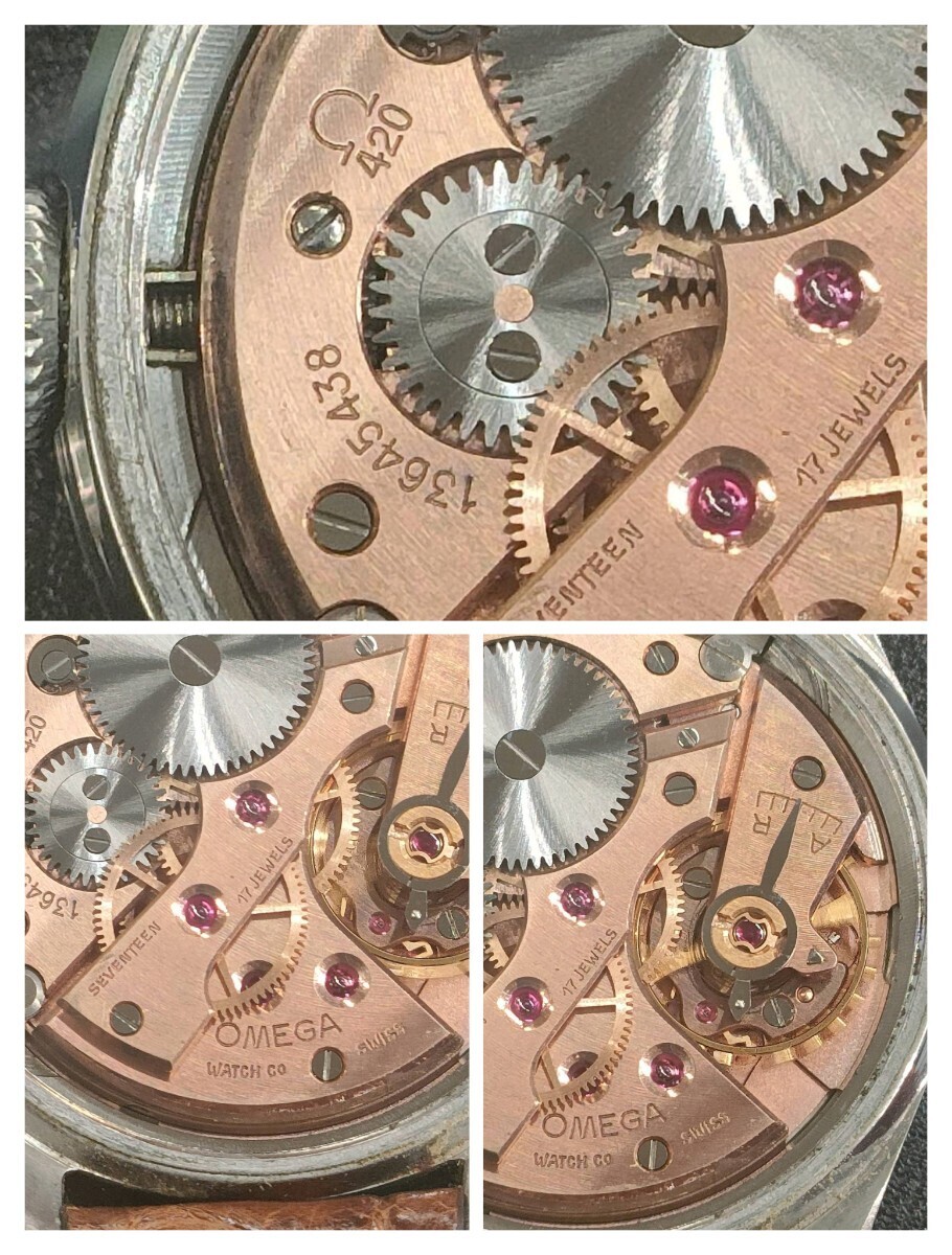 OMEGA/ オメガメンズ腕時計/ 手巻き/Ref2667-6/Cal420/ビンテージ品の画像9