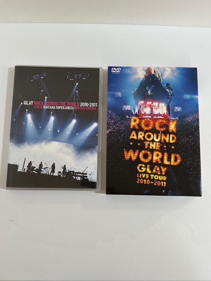 クリックポスト可GLAY DVD ROCK AROUND THE WORLD 2010-2011 LIVE IN SAITAMA SUPER ARENA -SPECIAL EDITION ☆ちょこオク☆_画像1