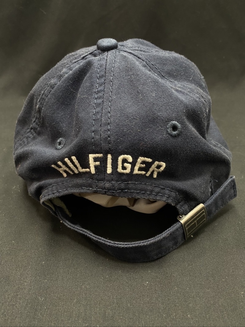 TOMMY HILFIGER ネイビー ゴルフキャップ トミーヒルフィガー ☆ちょこオク☆ 佐川80サイズの画像3