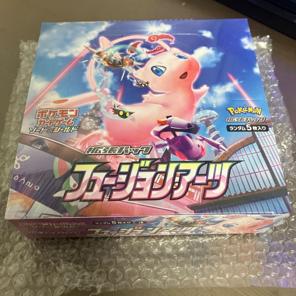 フュージョンアーツ ポケモンカードゲーム 1BOX の画像1