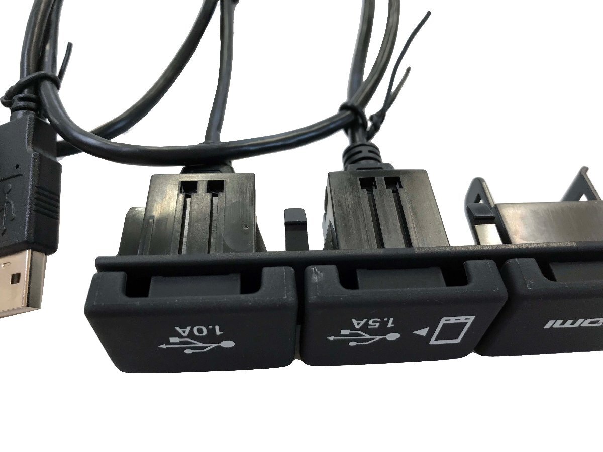 ホンダ フリード FREED (GB5/6/7/8)用 USB HDMI接続ケーブル付き USB/HDMIアダプタ 39115-TDK-J01 ナビとの接続に 純正パネル用の画像4