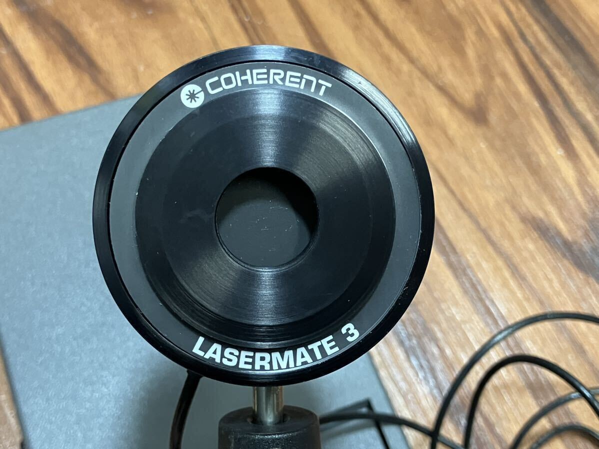 COHERENT レーザー測定器LASERMATE/D POWER METER HEAD LASERMATE 3 中古 セット_画像5