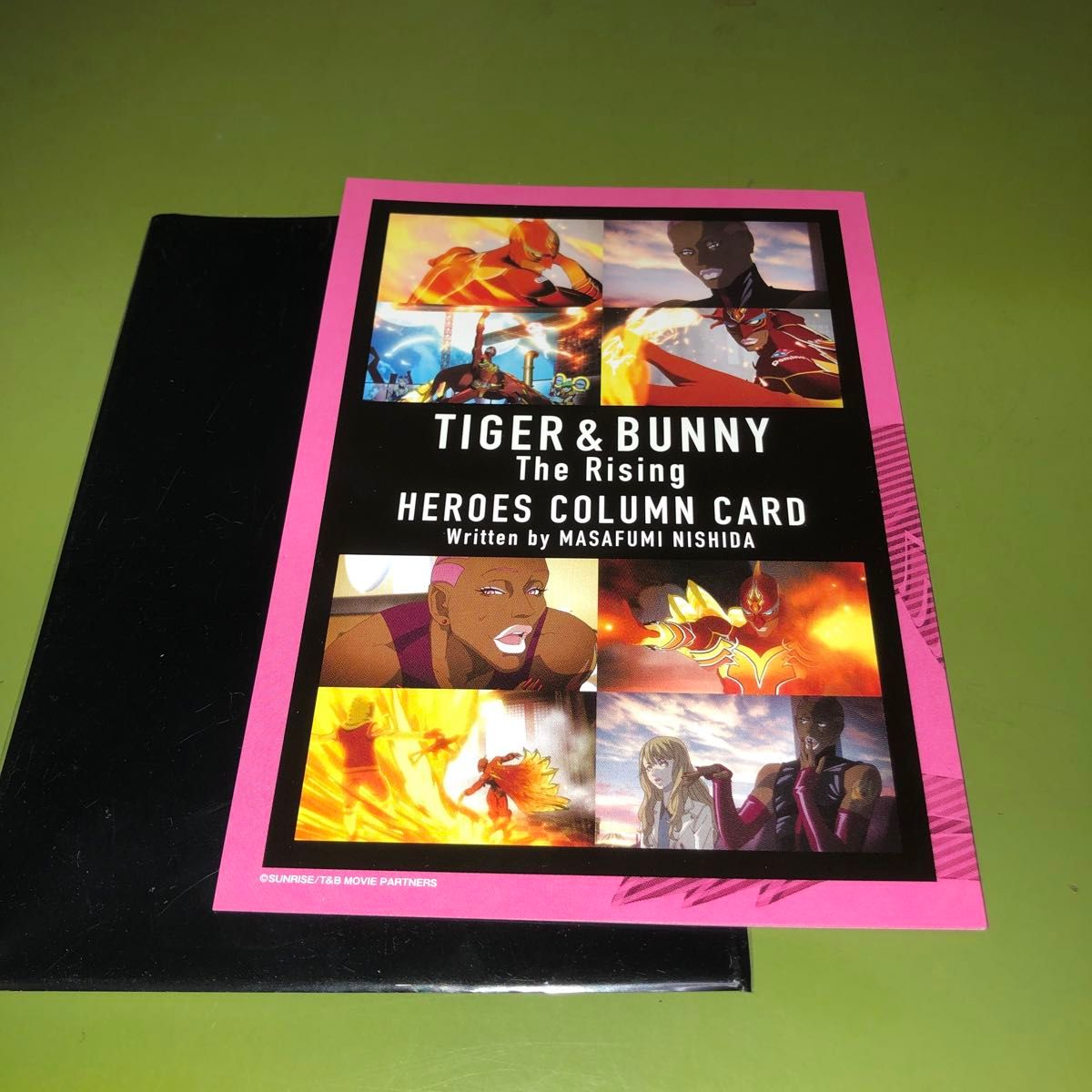 TIGER&BUNNY The Rising タイガー&バニー HEROES COLUMM CARD FIRE EMBLEM